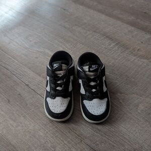 Nike Kids Black and White Sneakers